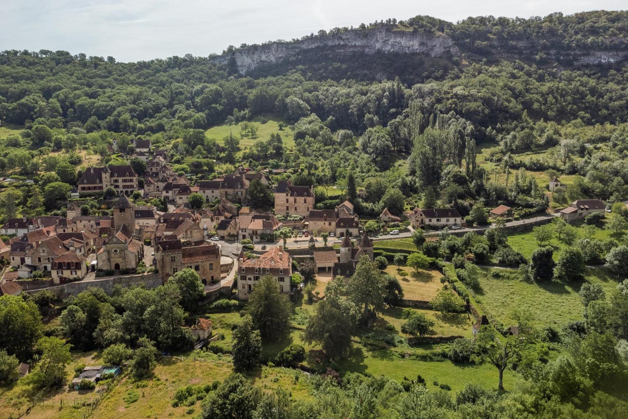 Manoir De Laroque Delprat Bed & Breakfast Autoire Екстериор снимка