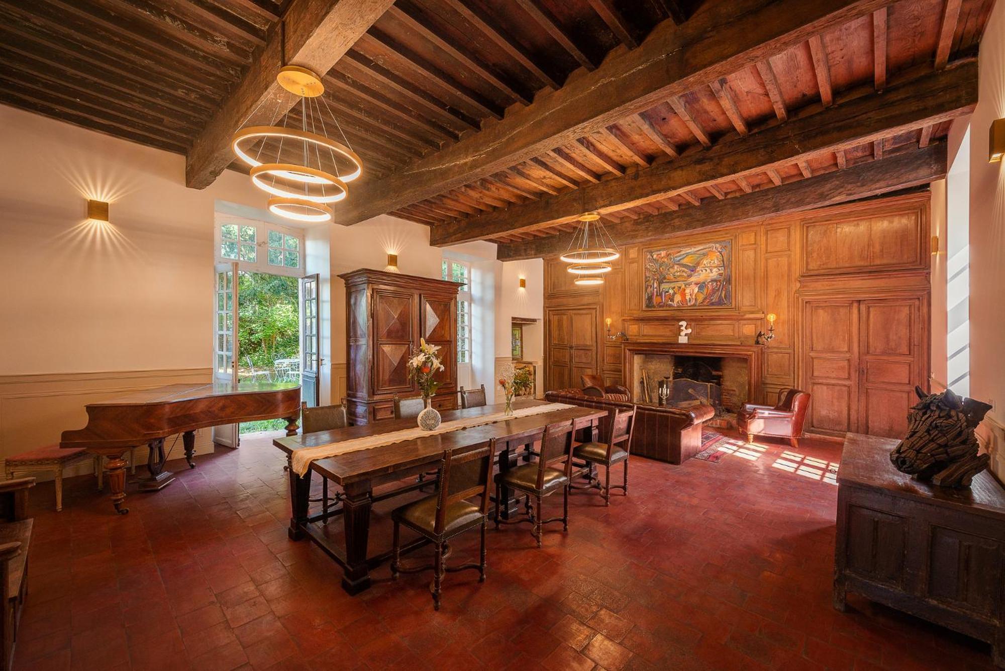 Manoir De Laroque Delprat Bed & Breakfast Autoire Екстериор снимка